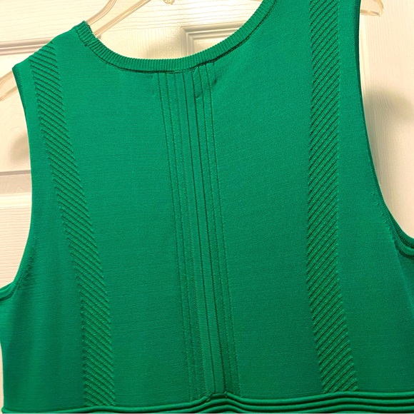 NEW YORK & COMPANY WITH GABRIELLE UNION GREEN KNIT BODYCON MIDI DRESS - SIZE XL - Picture 8 of 15